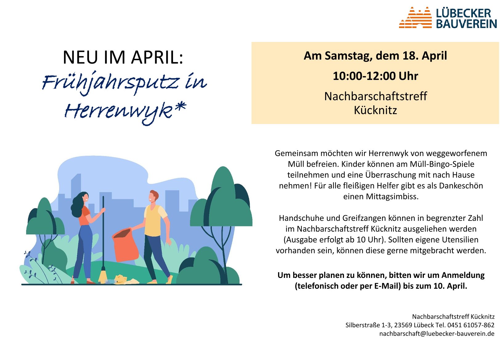 Aushang Frühjahrsputz 1