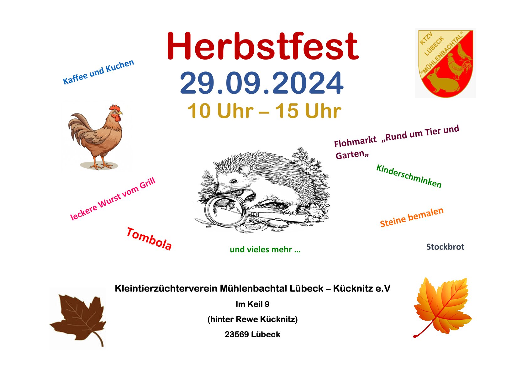 Herbstfest Einladung