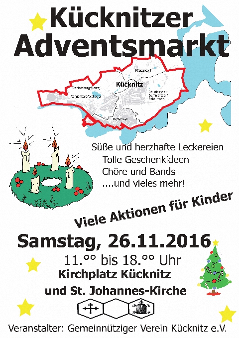 2016 Adventsmarkt Plakat