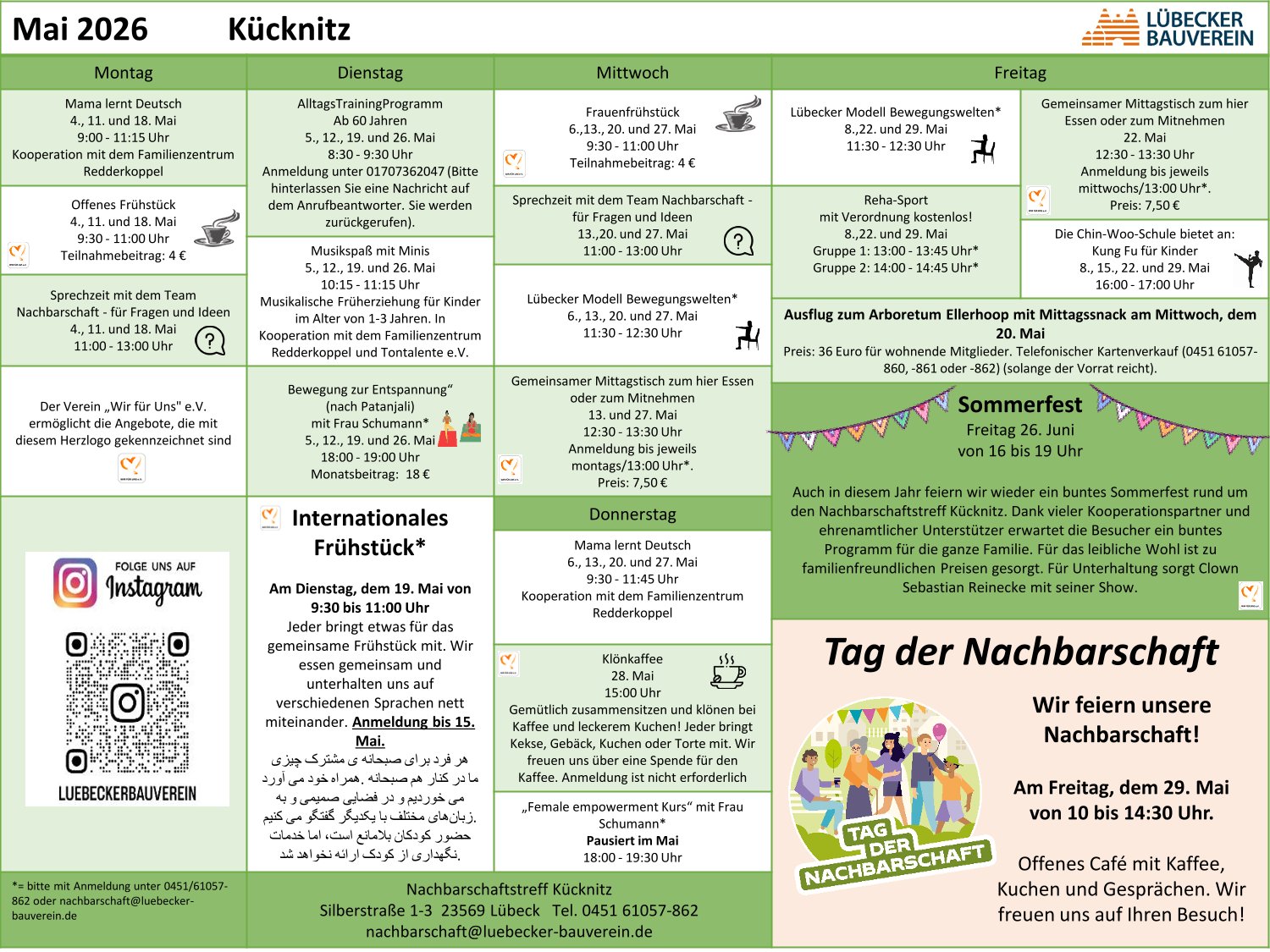 Monatsplan 5 2026 NBT Kücknitz 1